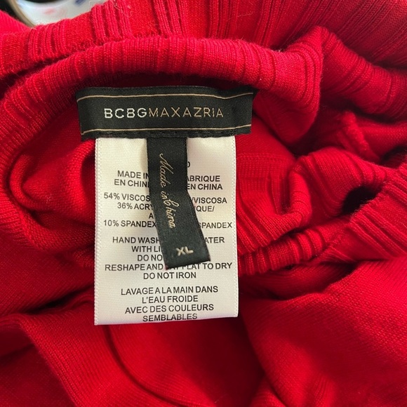 BCBG Red Sweater - Picture 3 of 6
